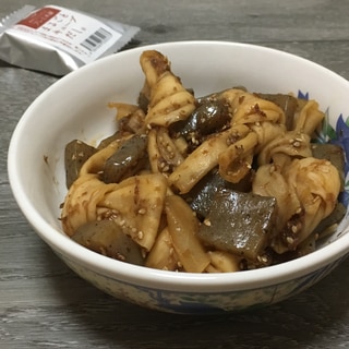 かんぴょうとこんにゃくの煮物♪